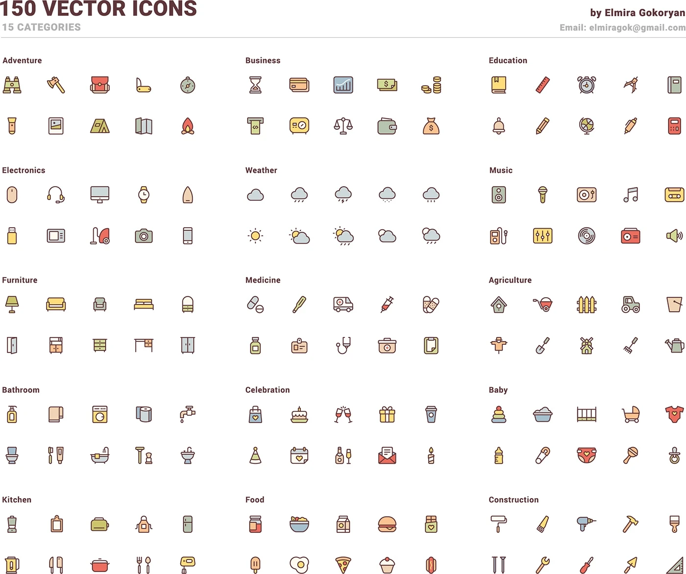 150 Free Vector Icons - 