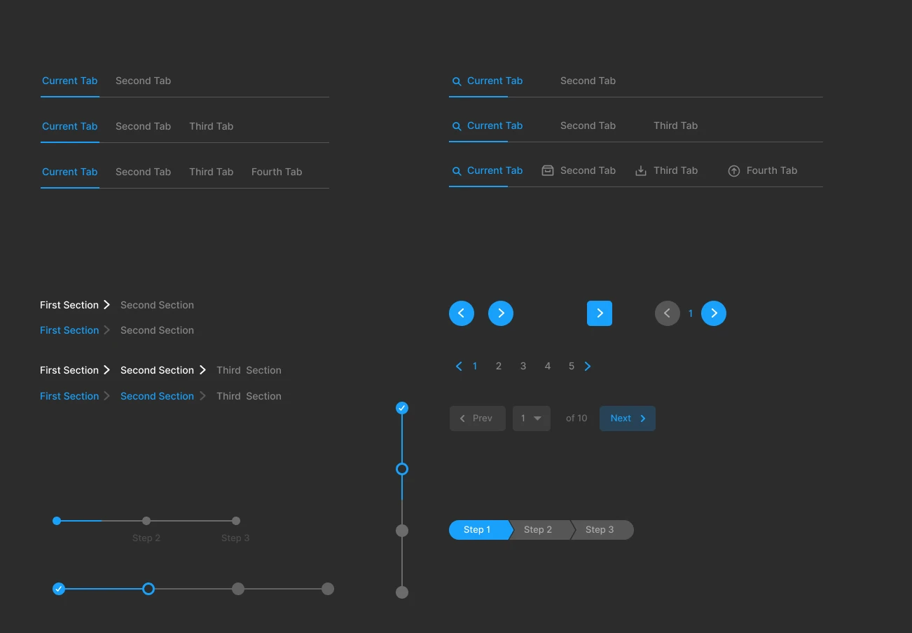 Figma Starter Kit - Get a jump start on your Figma projects. Limited to basic components, it's a great way to get started without any clutter.