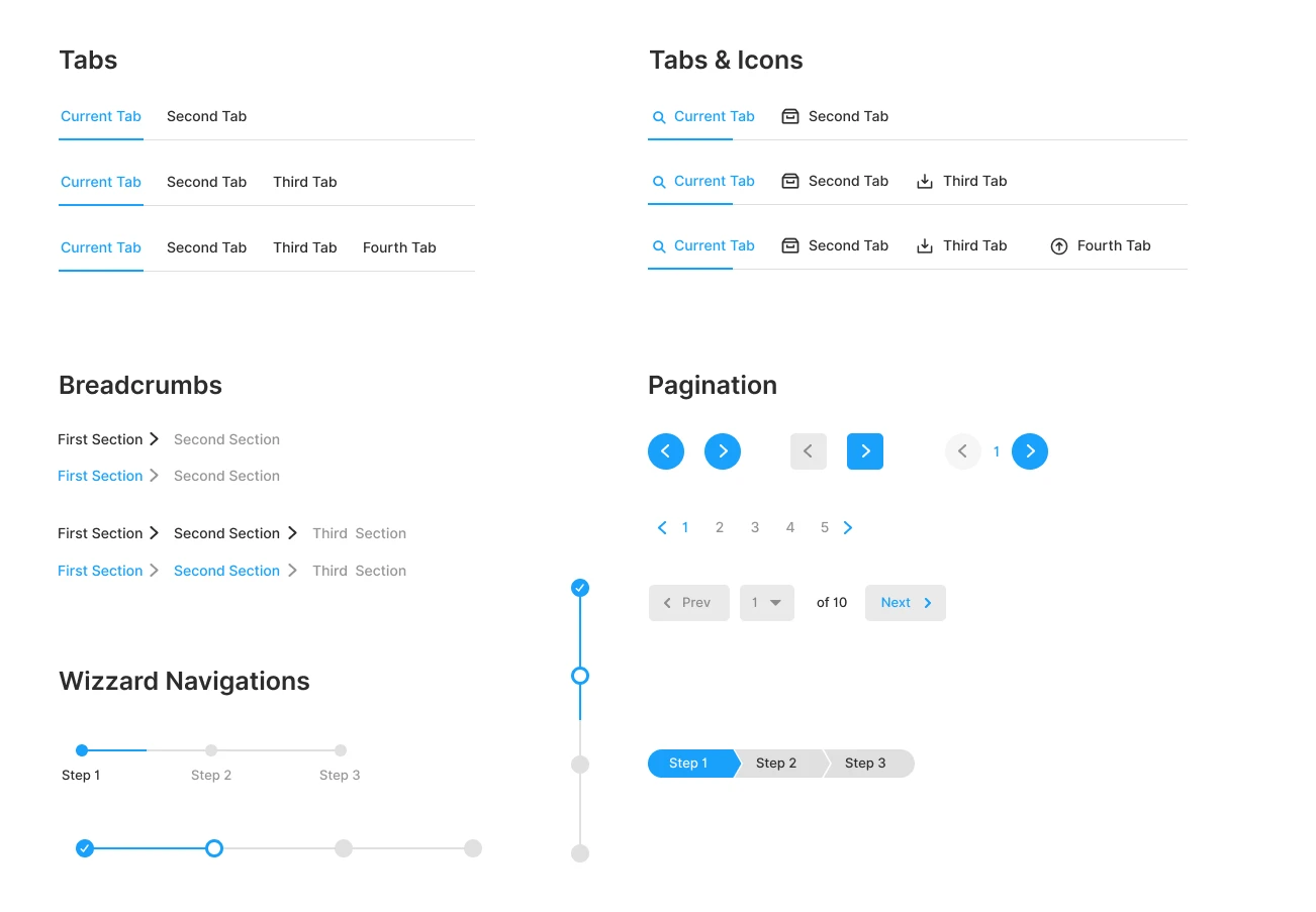 Figma Starter Kit - Get a jump start on your Figma projects. Limited to basic components, it's a great way to get started without any clutter.