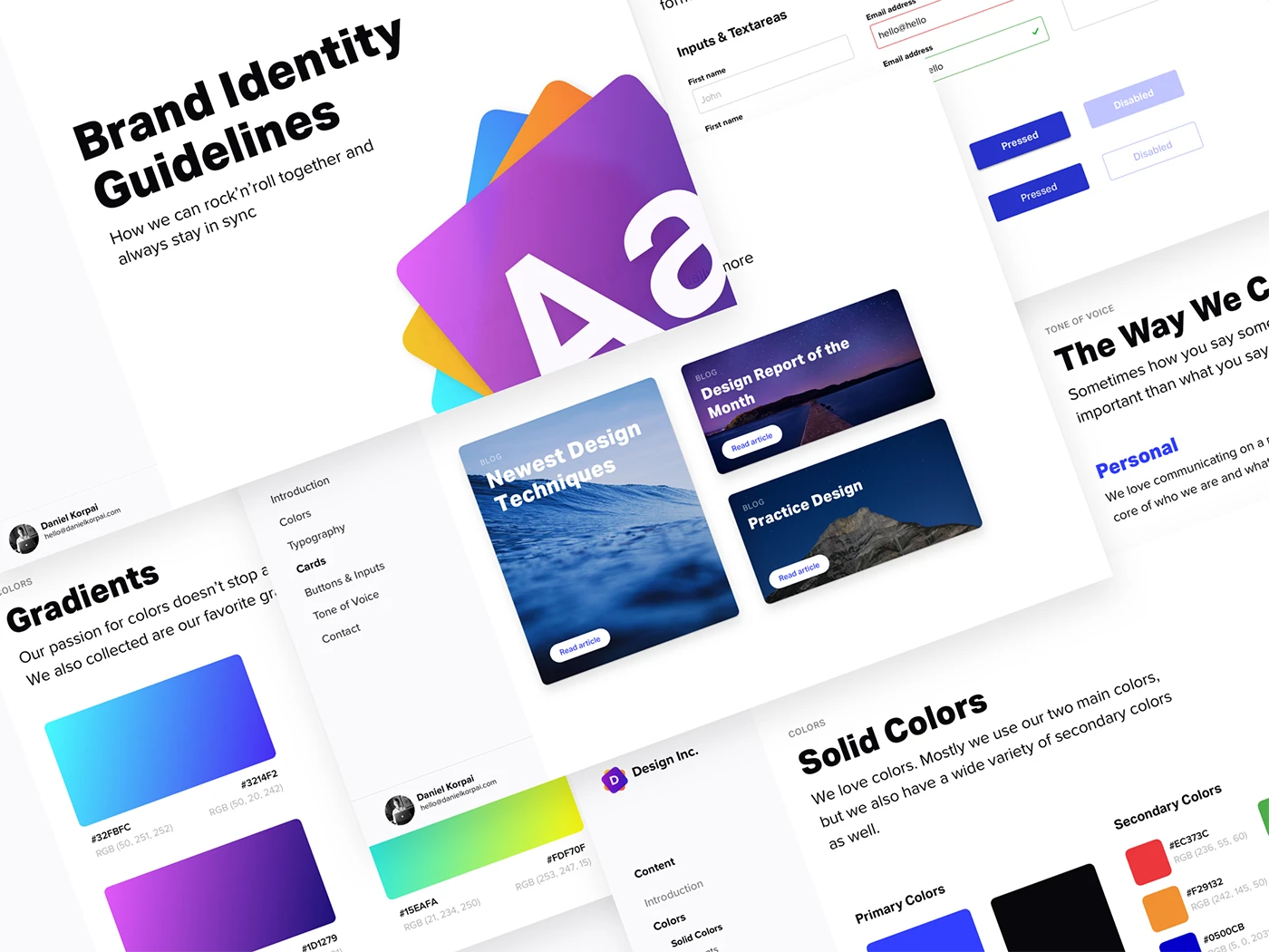 Brand Identity Guidelines 2.0 - Easy-to-use and editable brand identity template