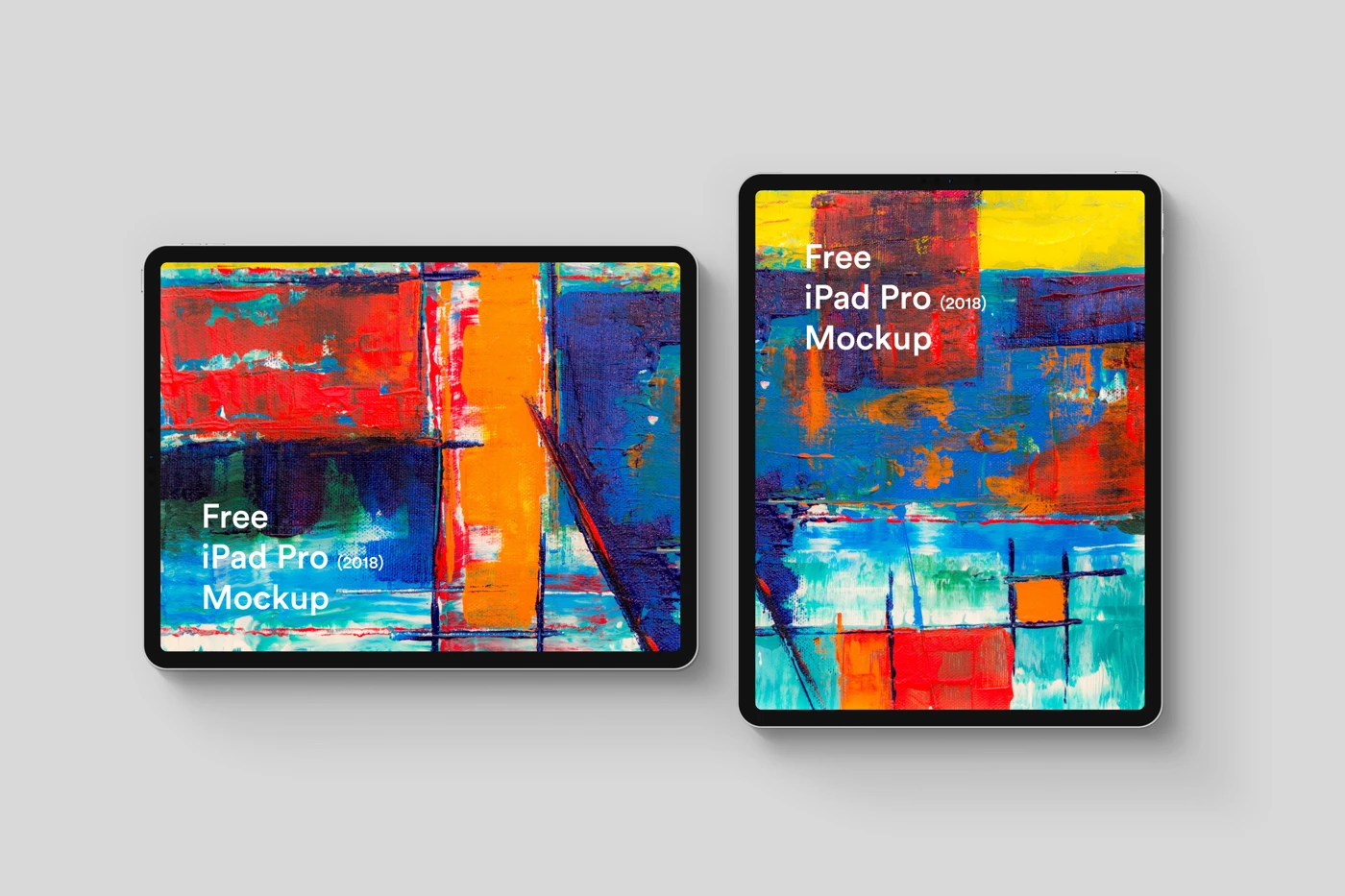 Free iPad Pro 2018 Mockup - For Sketch and Photoshop