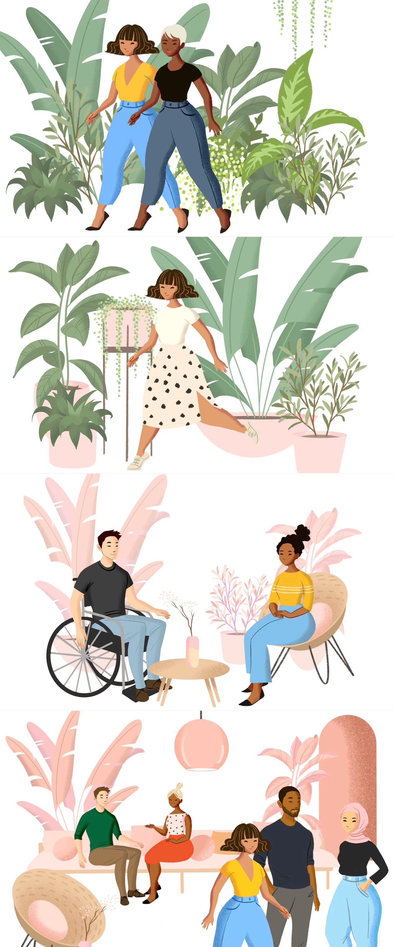 Fresh Folk Illustration Library - An illustration library of people and objects