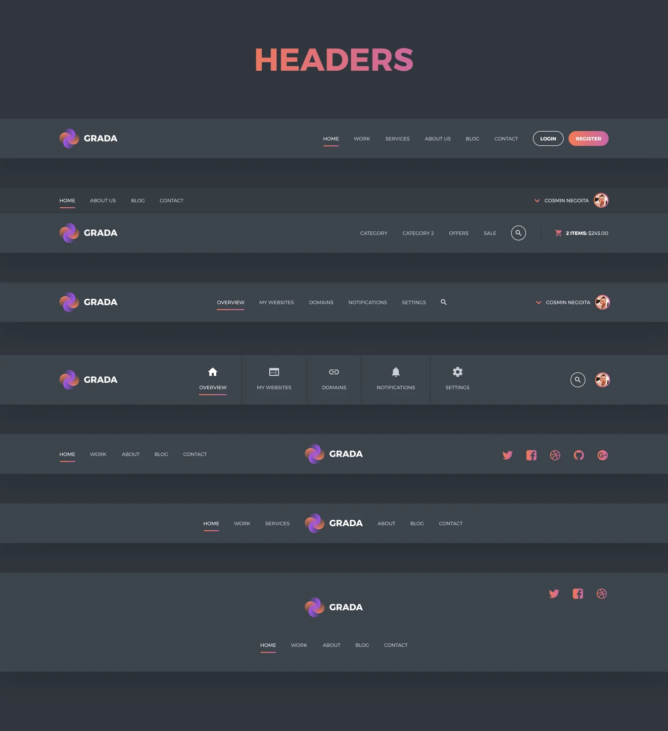 Grada Free Figma UI Kit - I've been working on a little Figma asset that I thought I could share with the community. It's a pretty rich UI kit. Hope you like it and find it useful!