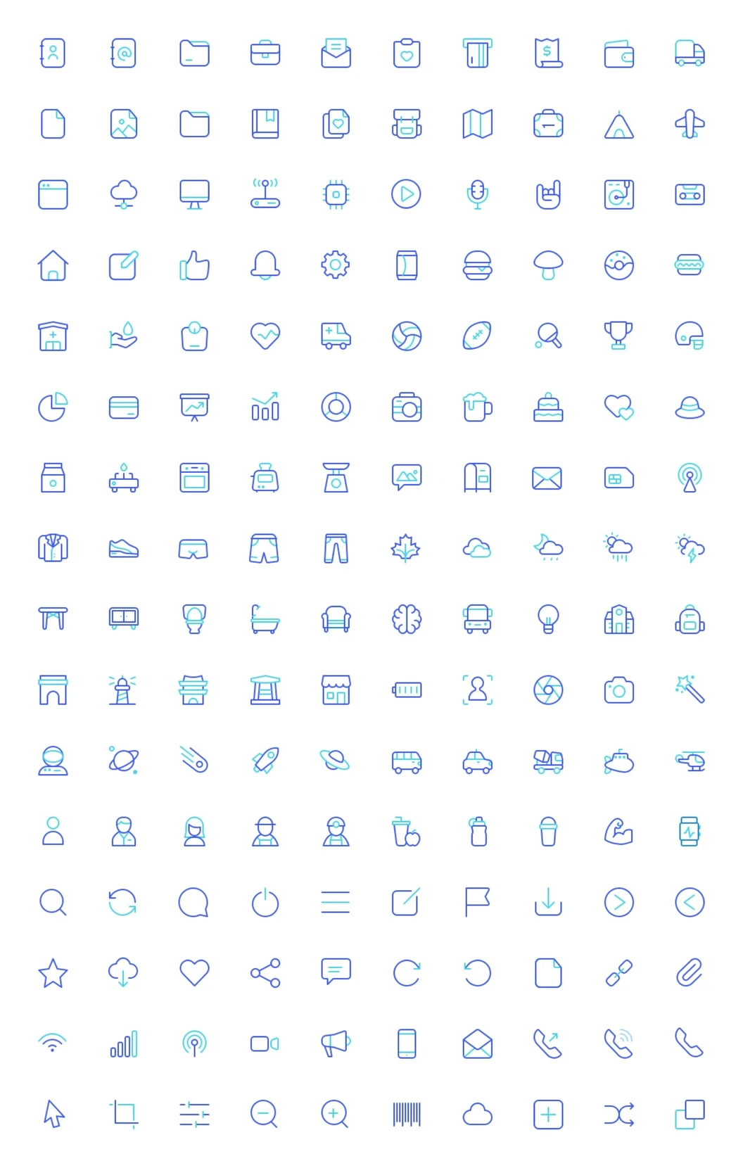 Senja Icons - High-quality, and carefully hand-crafted vector icon by Sebo Studio