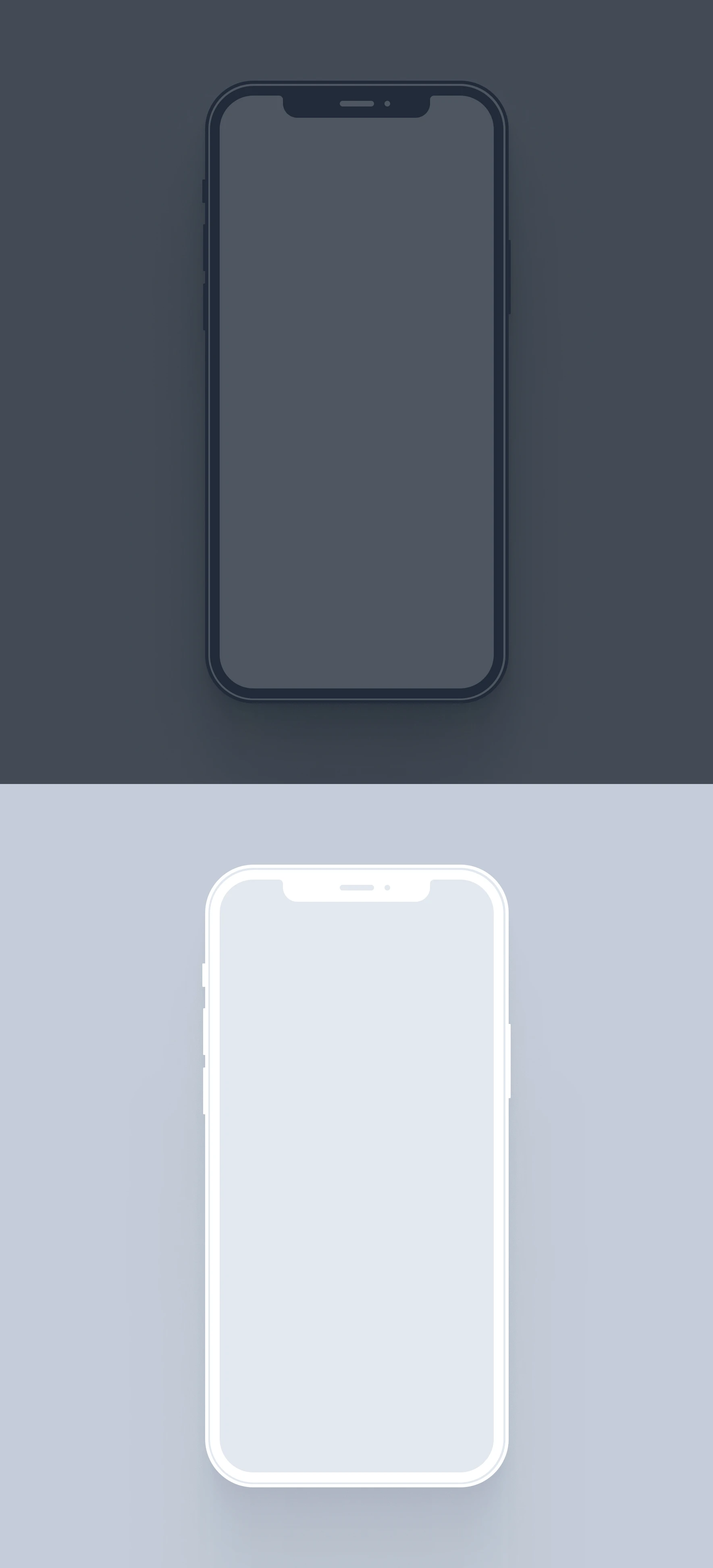 iPhone 12 Pro Free Mockup for Figma - Elegant and clean free iPhone 12 mockup for any kind of app. Dark & Light devices for you to get started.