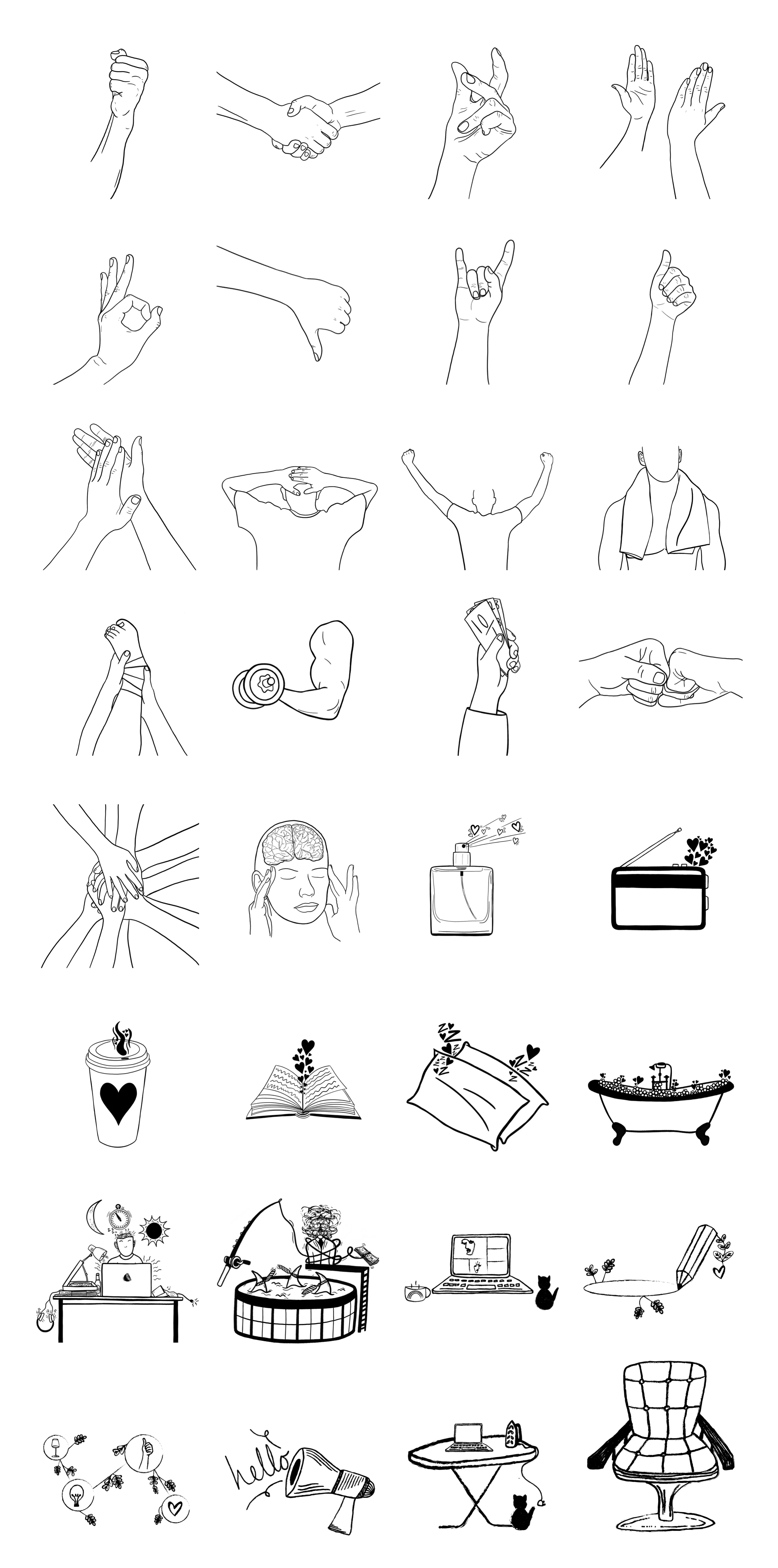 Skribbl Free Illustrations - Illustrations for everyone. A growing collection of free, hand-drawn illustrations brought to you by a global community of aspiring creatives.