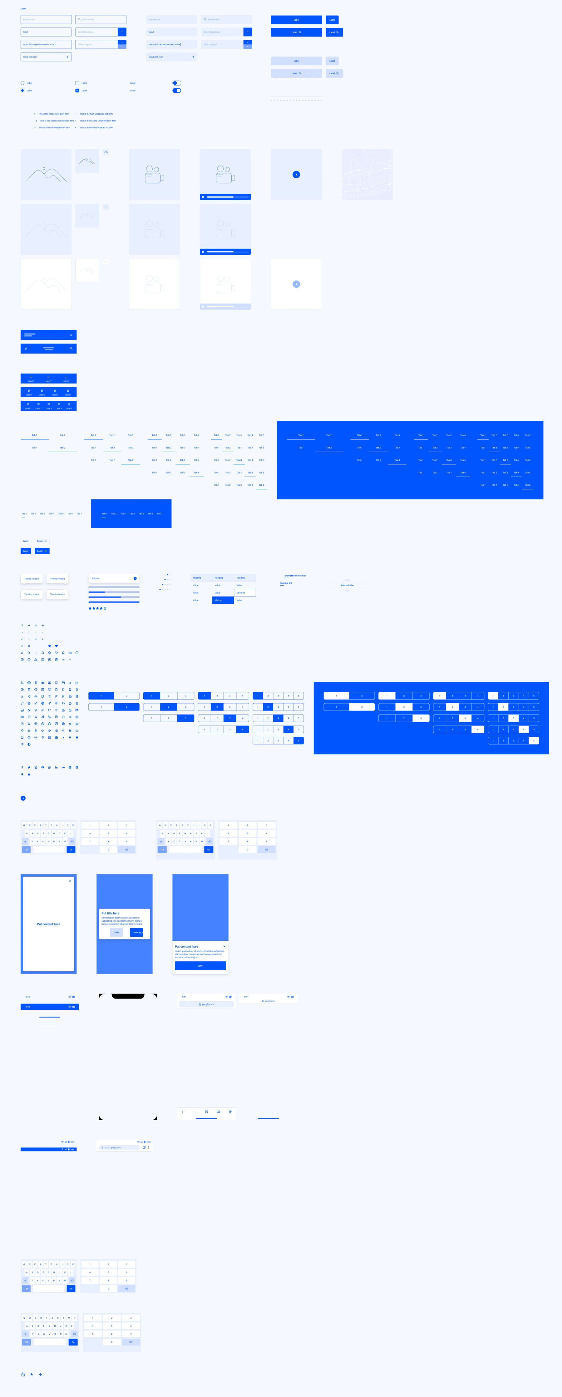 Wild Wireframe Kit for Sketch - The wireframe kit that is reduced to its essentials. It’s neat, minimal, efficient and sparks joy – in short, this is the Marie Kondo of wireframe kits.